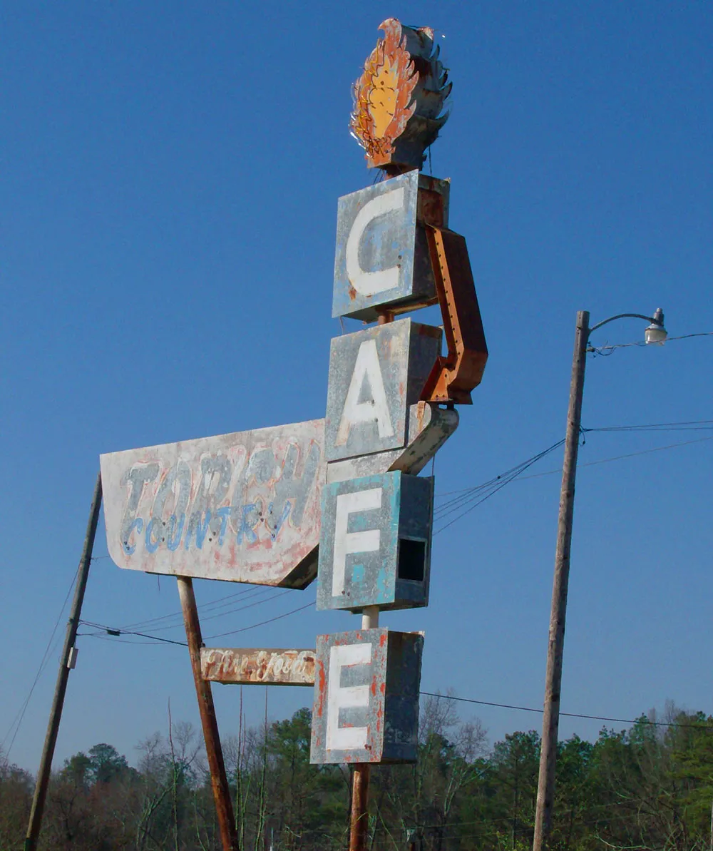 Photo by Mike Meyer, sign painter, Mezeppa, Minnesota