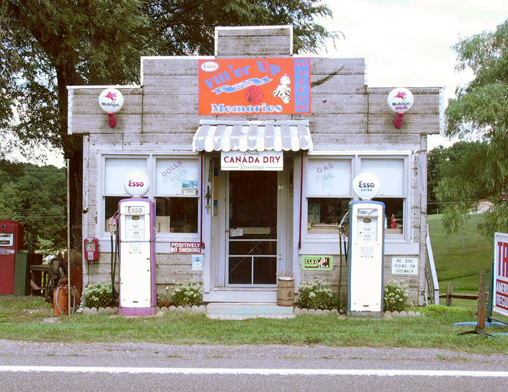 Fill 'er Up with Memories, of Berkeley Springs, West Virginia.